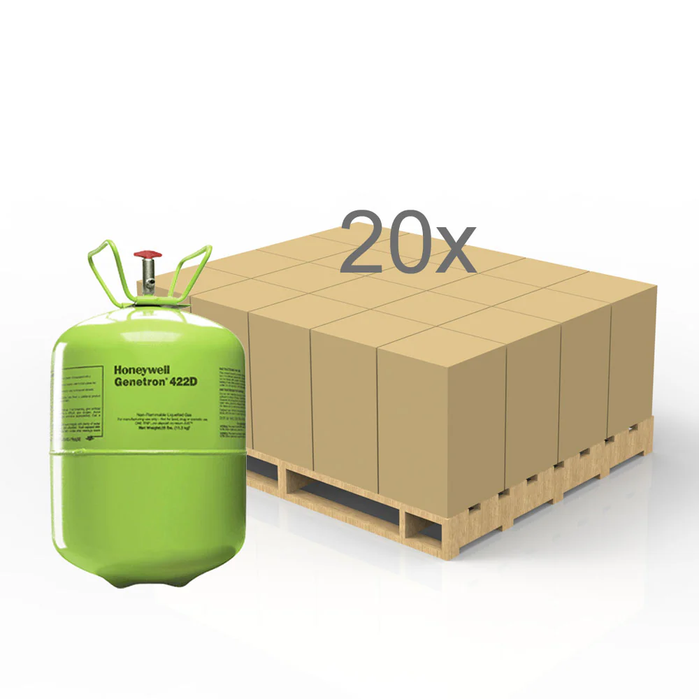 R422D MO29 Refrigerant 25 LBS HALF PALLET (20 Cylinders)